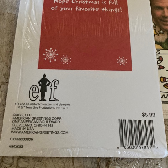 12 American Greetings Christmas Buddy the ELF movie Christmas theme gift tags - Picture 5 of 5